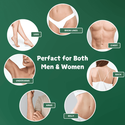 Aloe Vera Body Hair Removal Herbal Wax Powder - BaS Free
