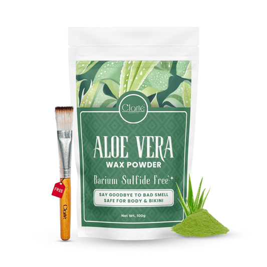 Aloe Vera Body Hair Removal Herbal Wax Powder - BaS Free